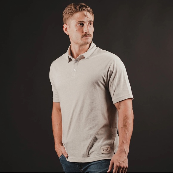 Grunt Style Other - Grunt Style Men’s Cruiser Polo Heathered Sand Size XL